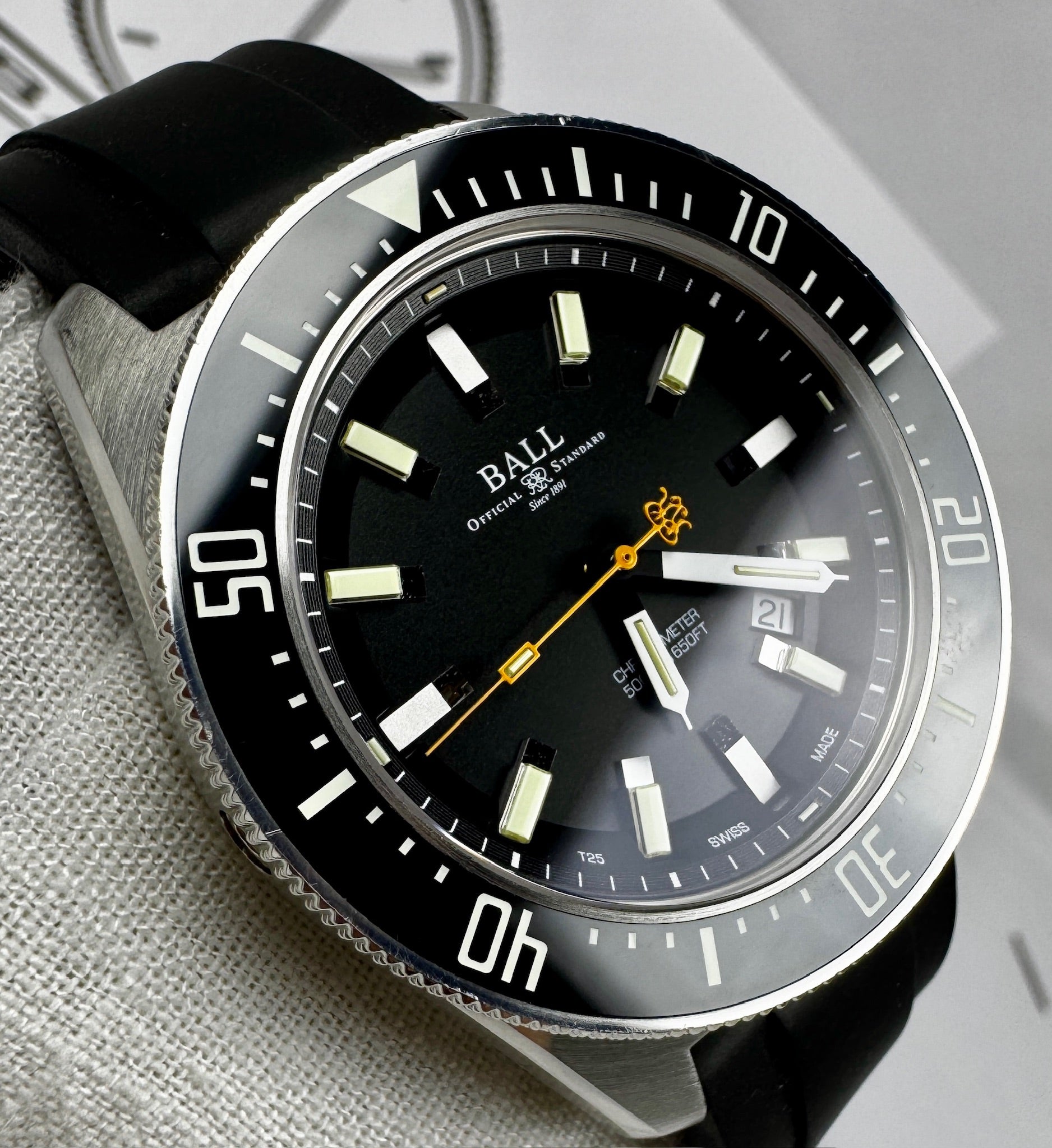 Case #66 — Ball Engineer Master II Skindiver II DM3108A-S1CJ-BK (Full Kit)