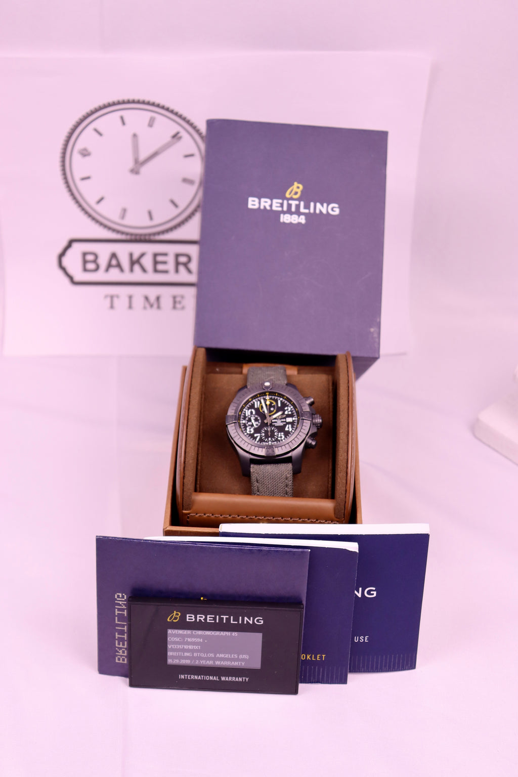 Case #494 — Breitling Avenger Chronograph Ref. V13317101B1X1
