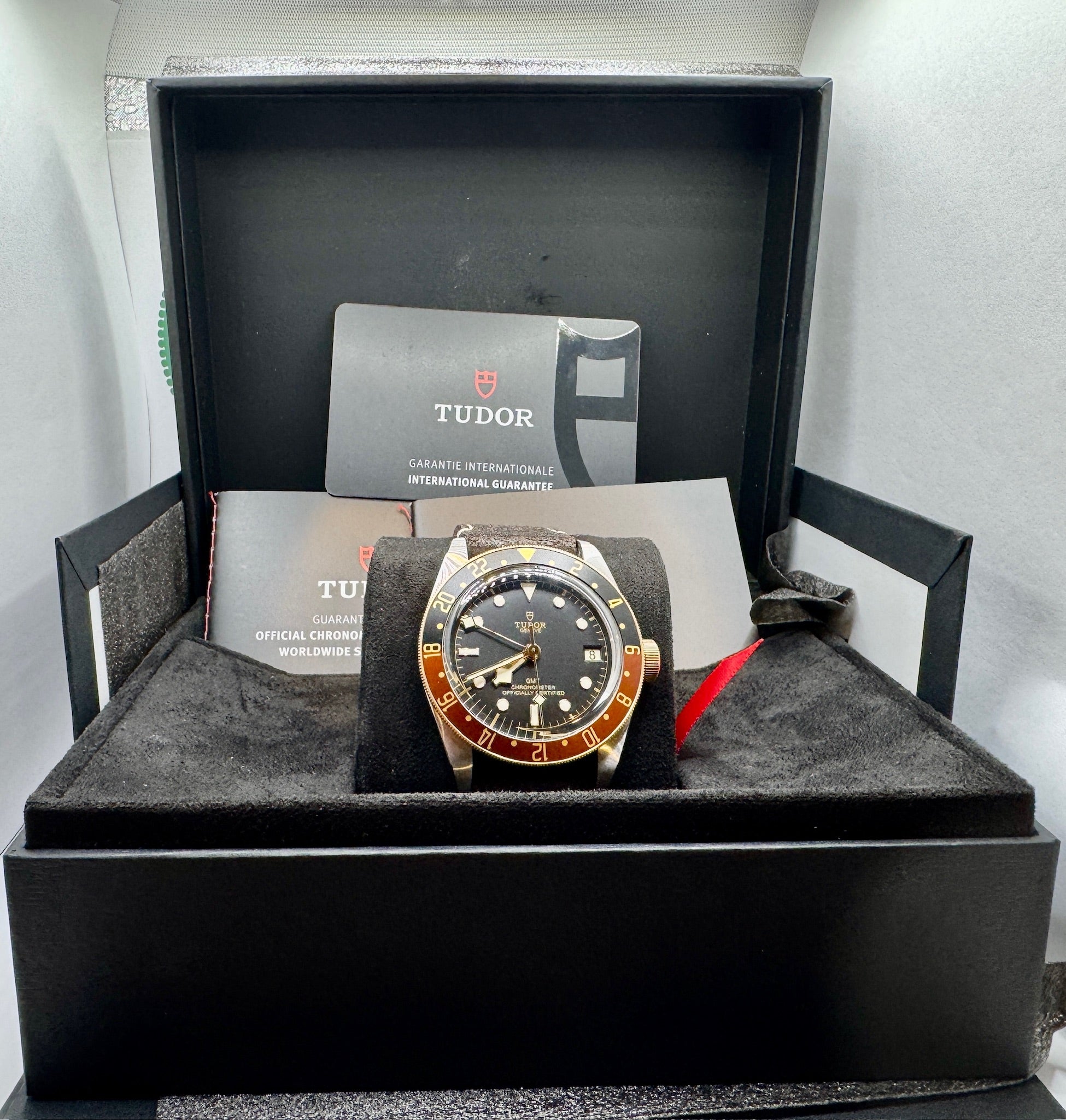 Case #0032 — Pre-Owned Tudor Black Bay GMT S&G “Root Beer” (Ref. 79833MN)