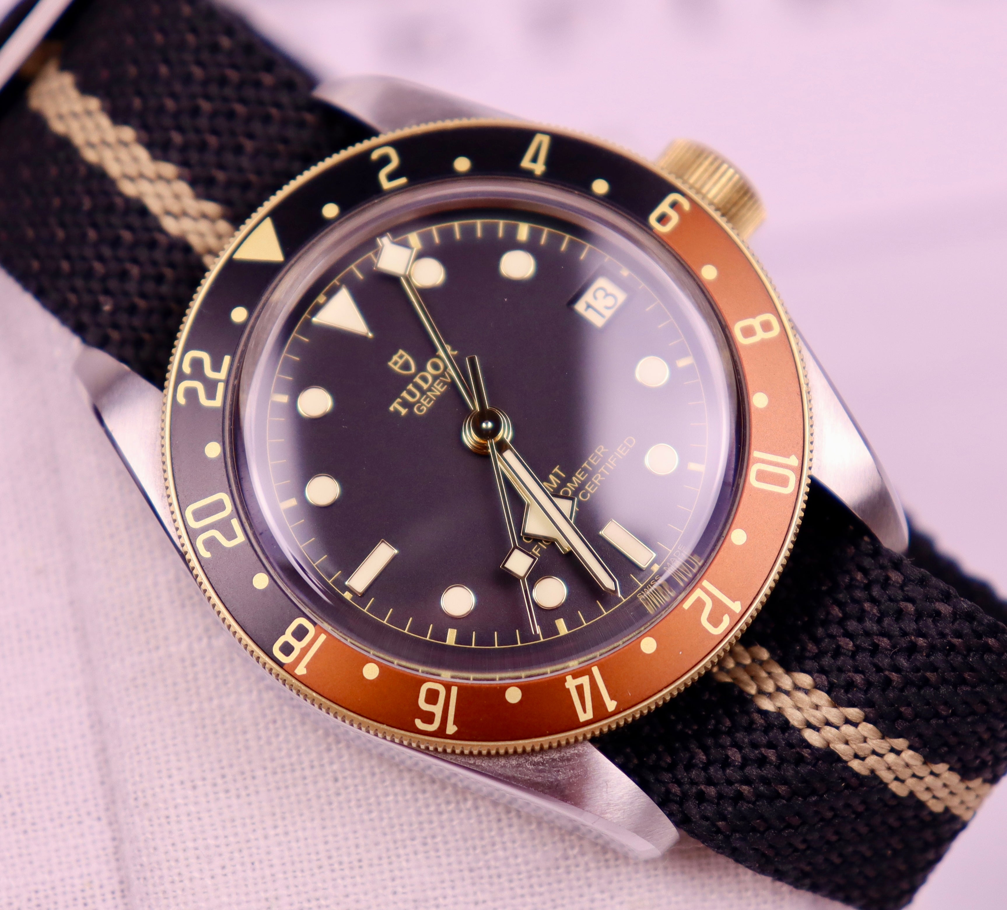 Case #104: Tudor Black Bay GMT S&G “Root Beer” - Reference: M79833MN-0004