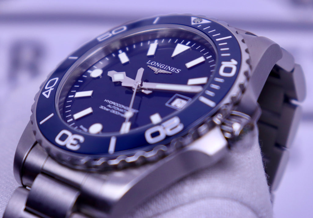 Case #529 — Longines Hydroconquest 42 MM (Blue) Ref. L3.788.4.96.6