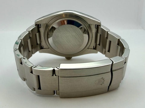 Case #111 — Rolex Oyster Perpetual 36mm Ref. 116000 Silver Concentric Dial