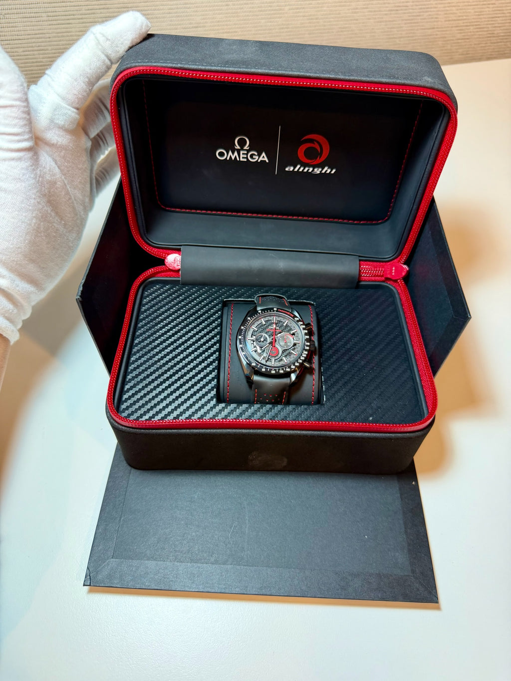 Case #106: Omega Speedmaster Dark Side of the Moon “Team Alinghi” 311.92.44.30.01.002