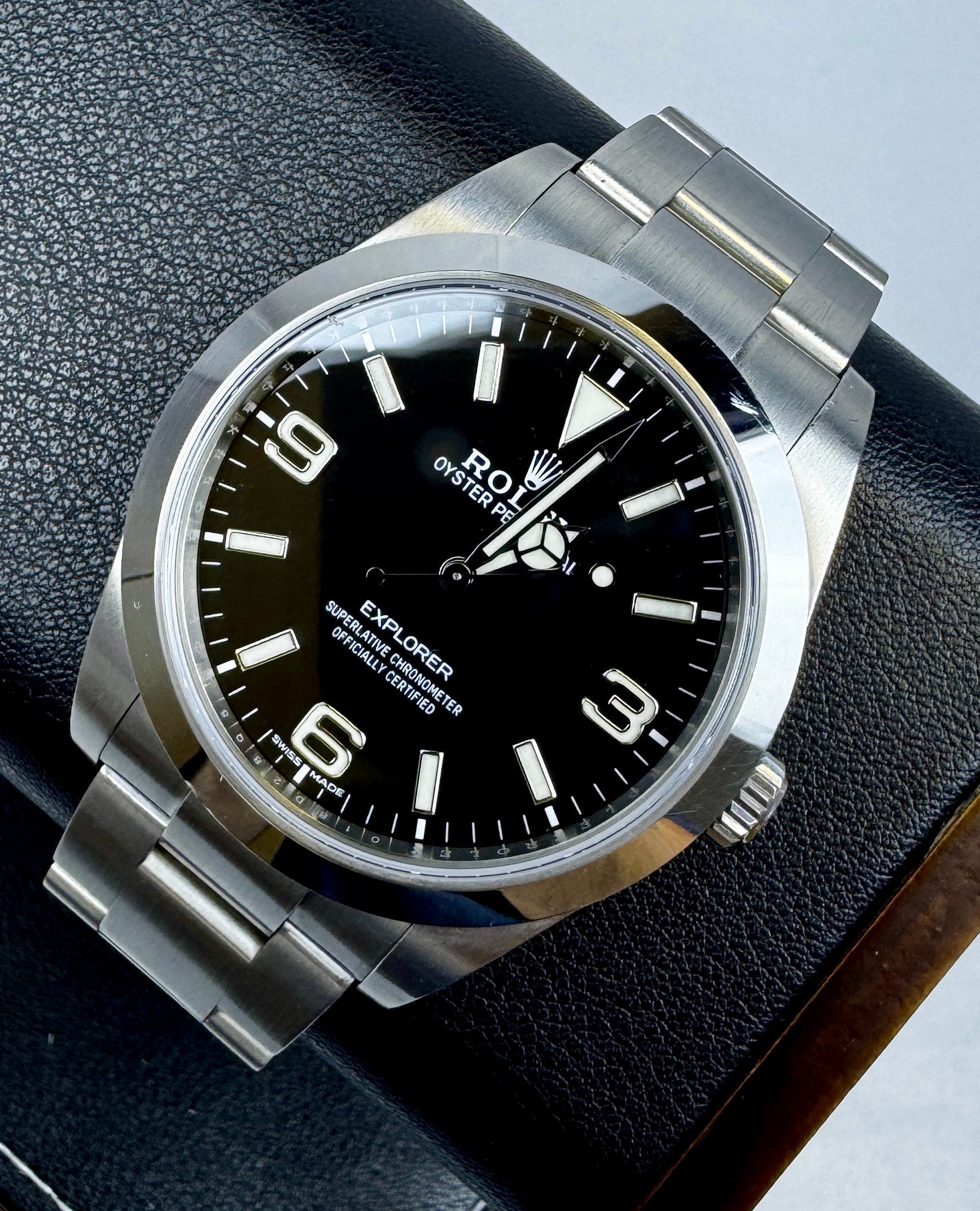 Case #0039 - Pre-Owned Rolex Explorer – Ref. 214270 (Mk2) - Complete