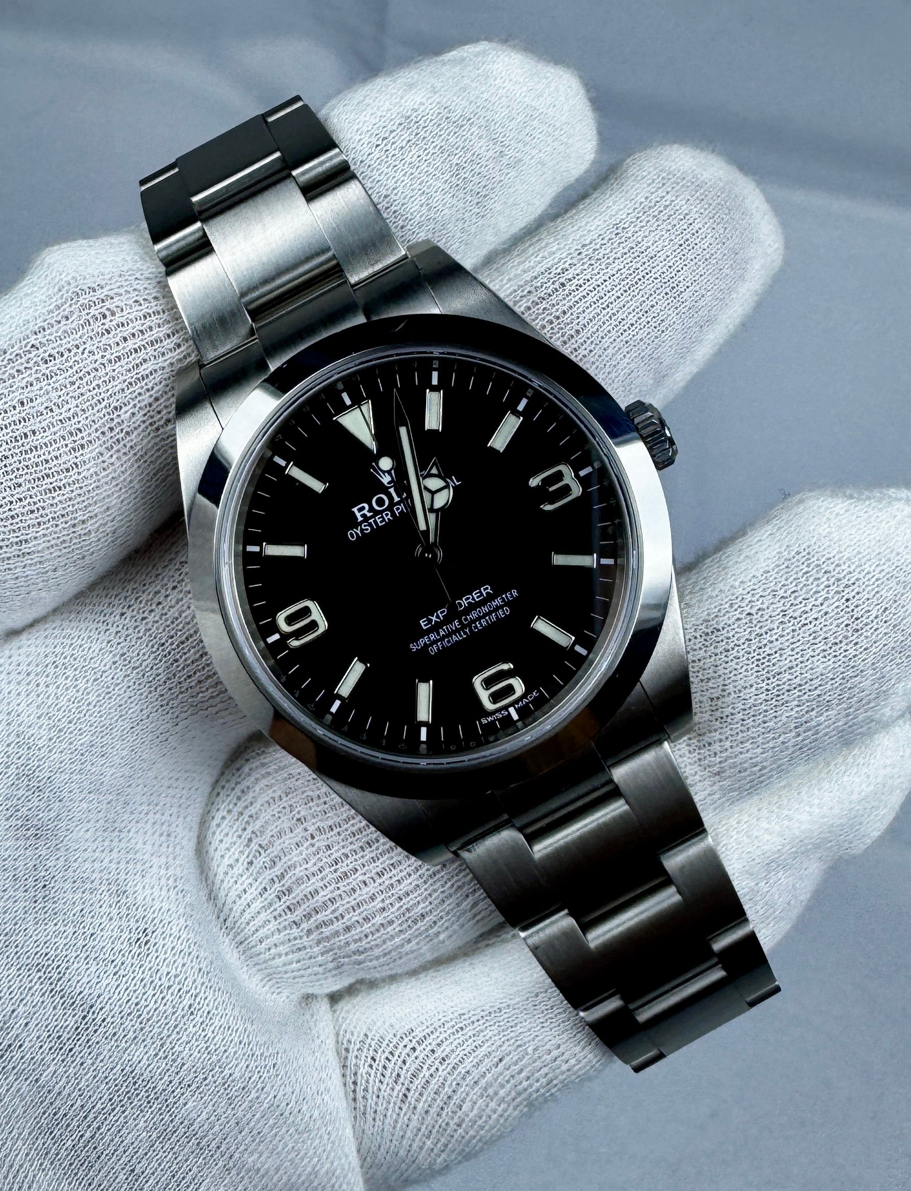 Case #0039 - Pre-Owned Rolex Explorer – Ref. 214270 (Mk2) - Complete