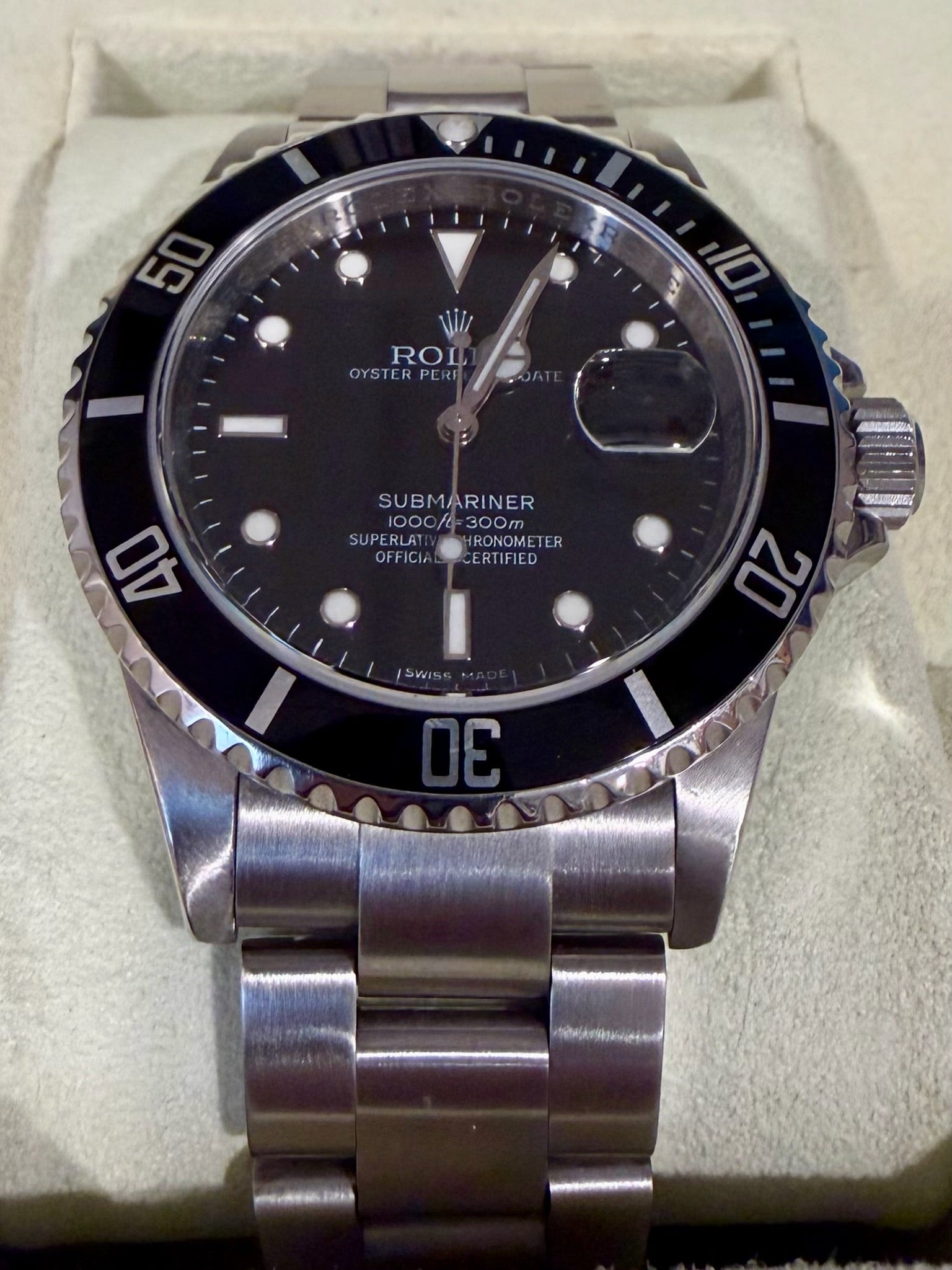 Case #145 — Rolex Submariner Date Ref. 16610 (Black Dial &amp; Bezel)