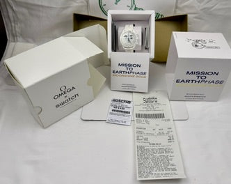 Case #269 — Omega × Swatch MoonSwatch “Mission to Earthphase – Moonshine Gold”