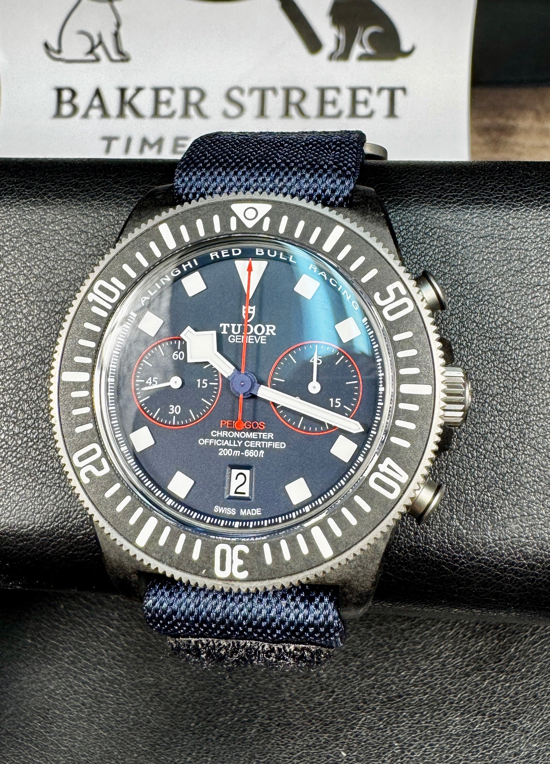 Tudor Pelagos FXD Chrono – Alinghi Red Bull Racing Edition - M25807KN-0001