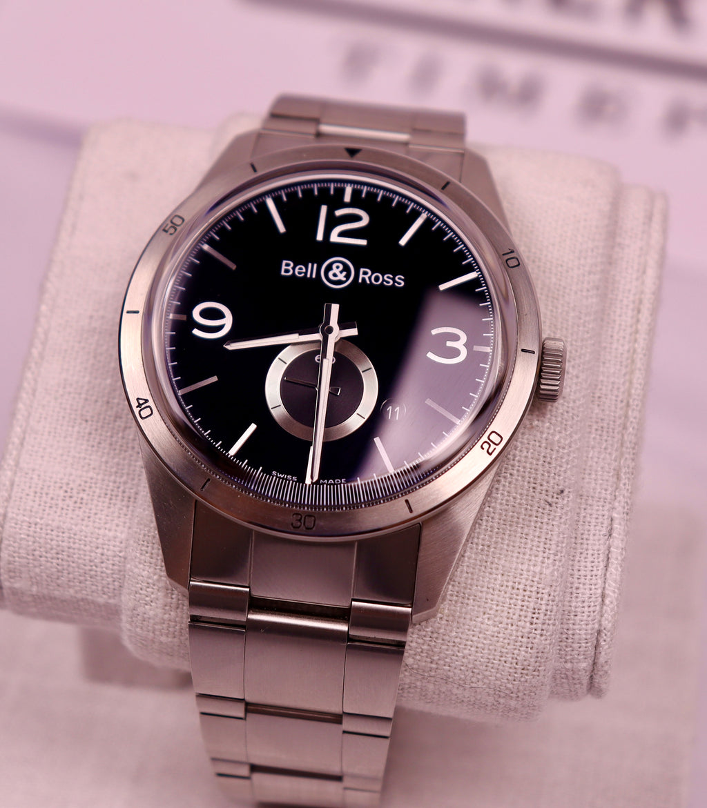Case #420 — Bell & Ross BR 123 Original Black Ref. BRV123-BL-ST/SST