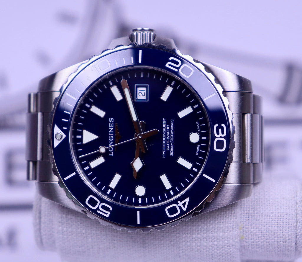 Case #529 — Longines Hydroconquest 42 MM (Blue) Ref. L3.788.4.96.6
