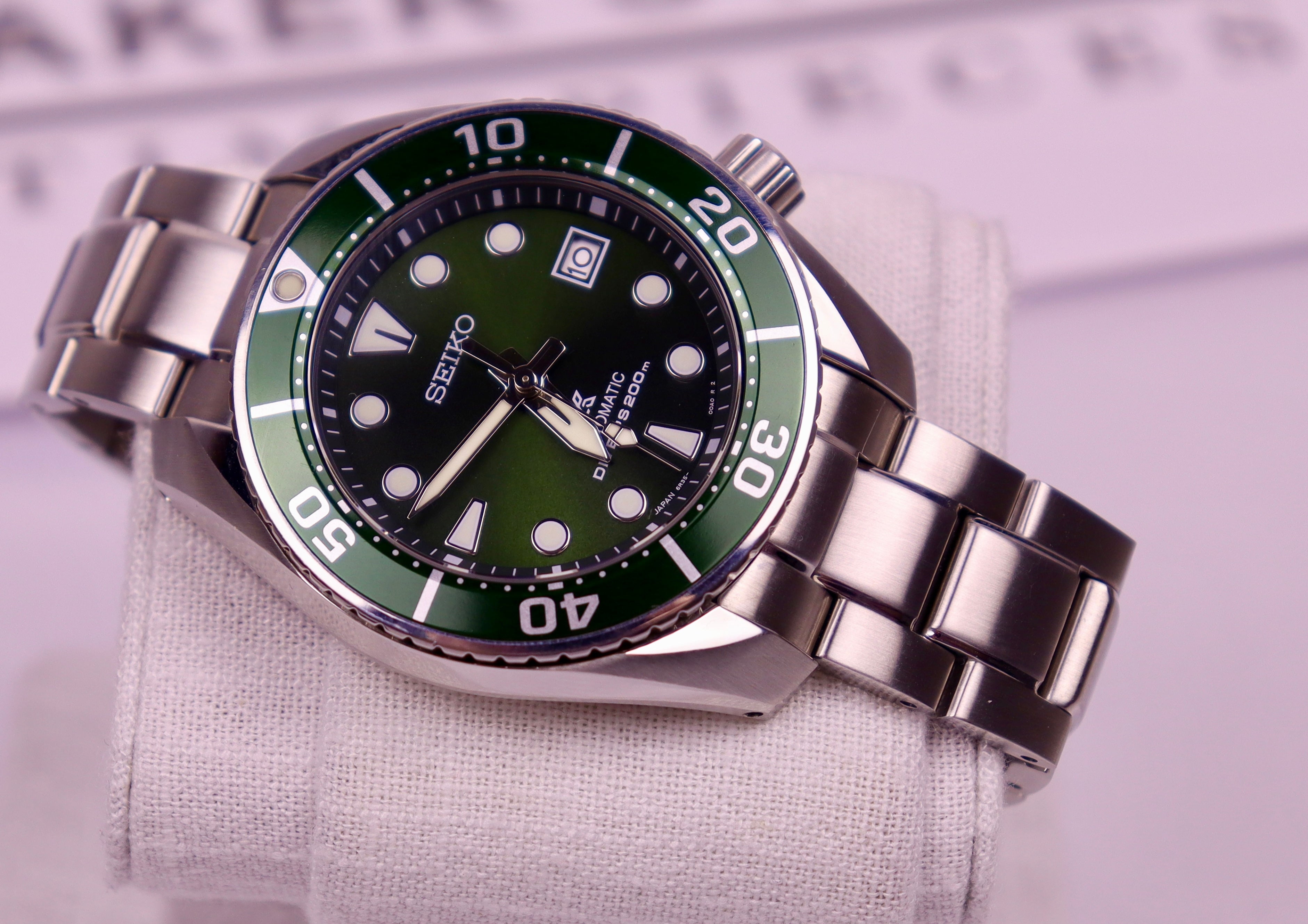 Case #131 — Seiko Prospex “Sumo” Green Ref. SPB103J1
