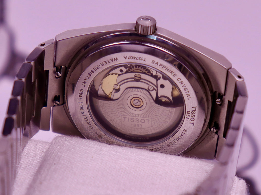 Case #495 — Tissot PRX Auto - Ice Blue Ref. T137407A