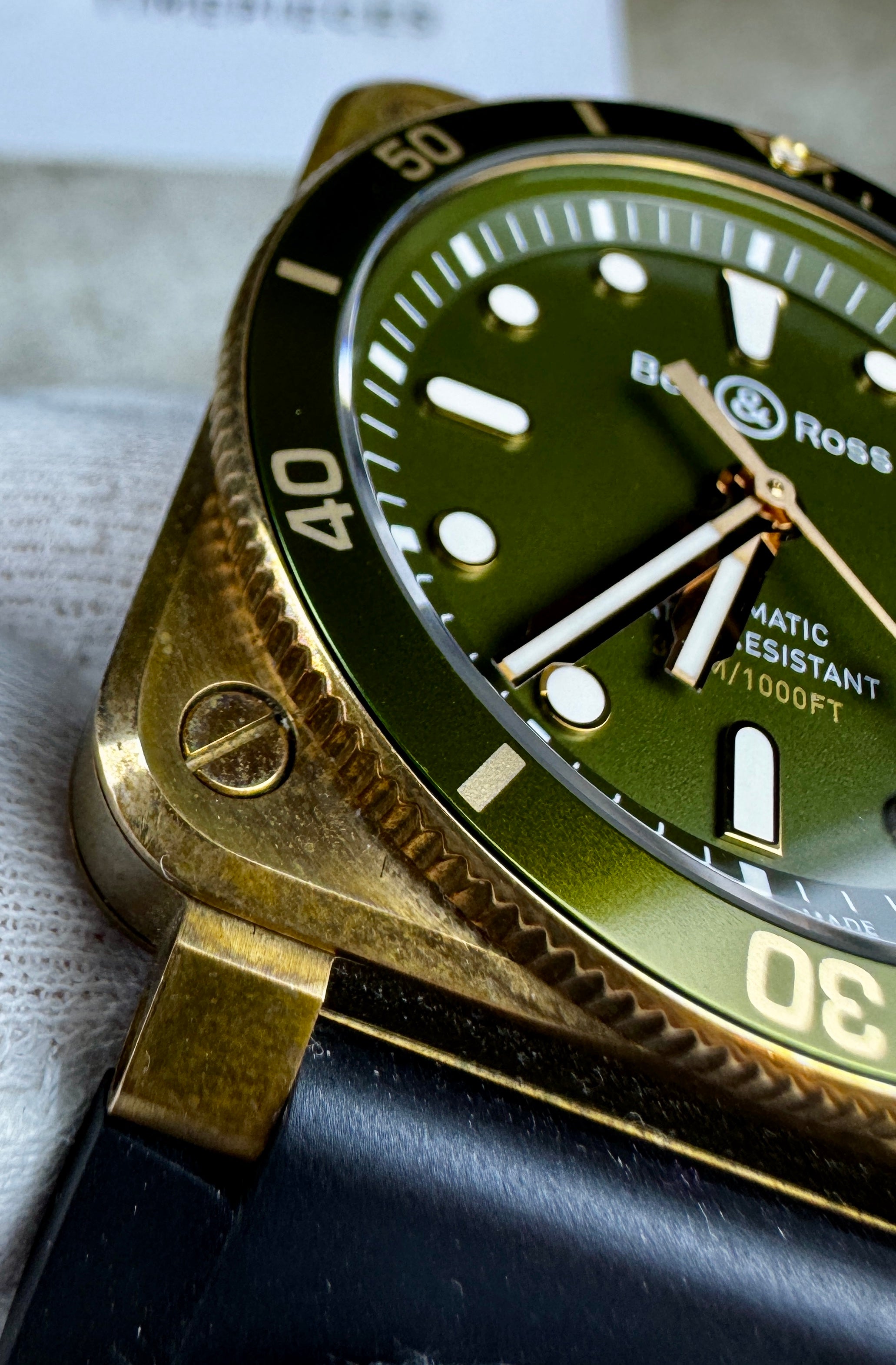 Bell & Ross Diver Bronze Green - Ref. BR0392-D-G-BR/SCA - Limited Edition