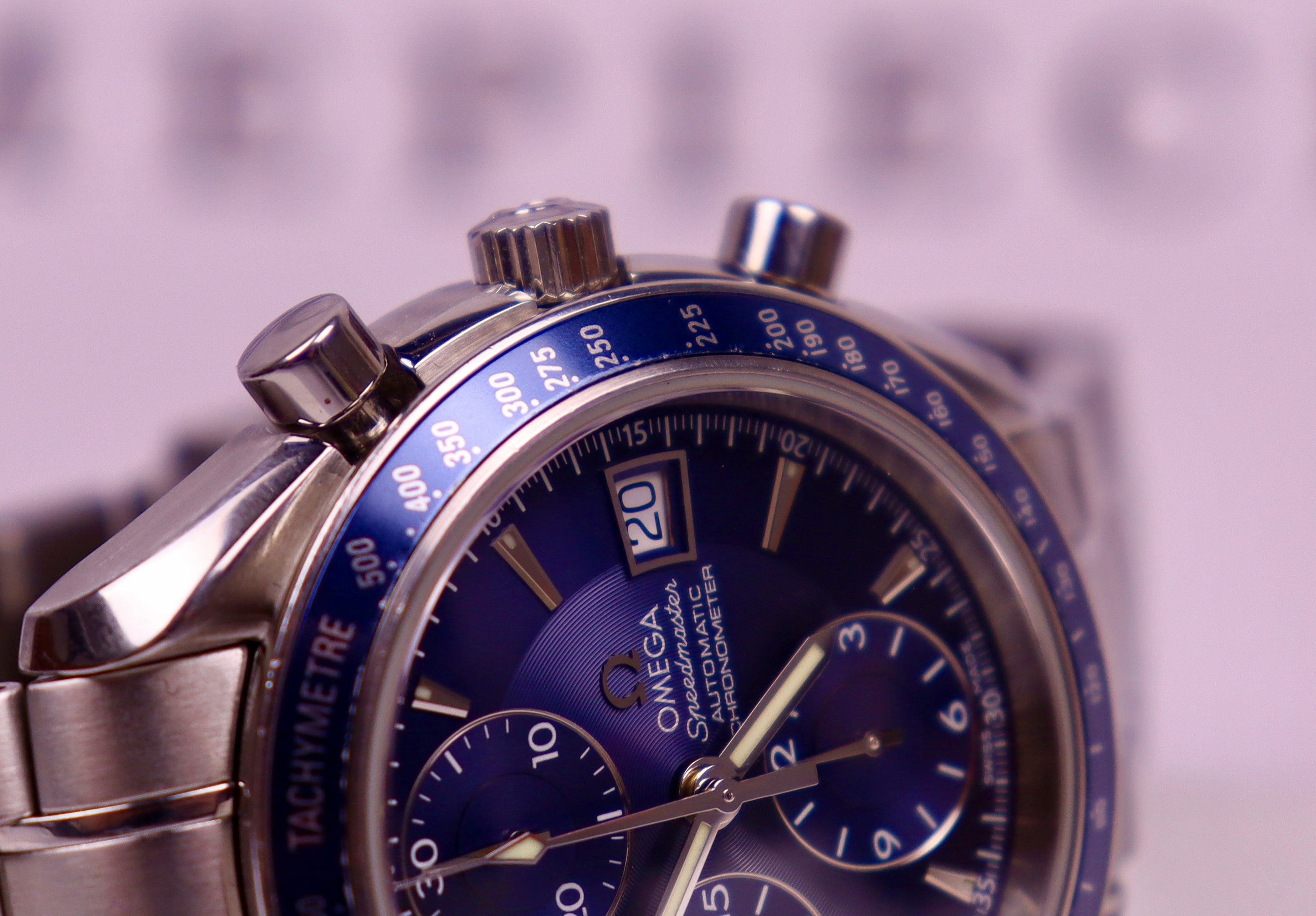 Case #288 — Omega Speedmaster Date Blue Ref. 3212.80.00