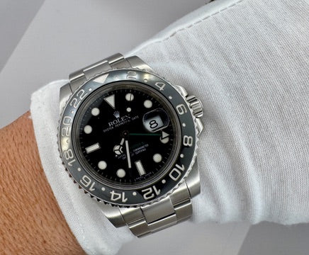 Case #115 — Rolex GMT-Master II “Green Arrow” Ref. 116710LN