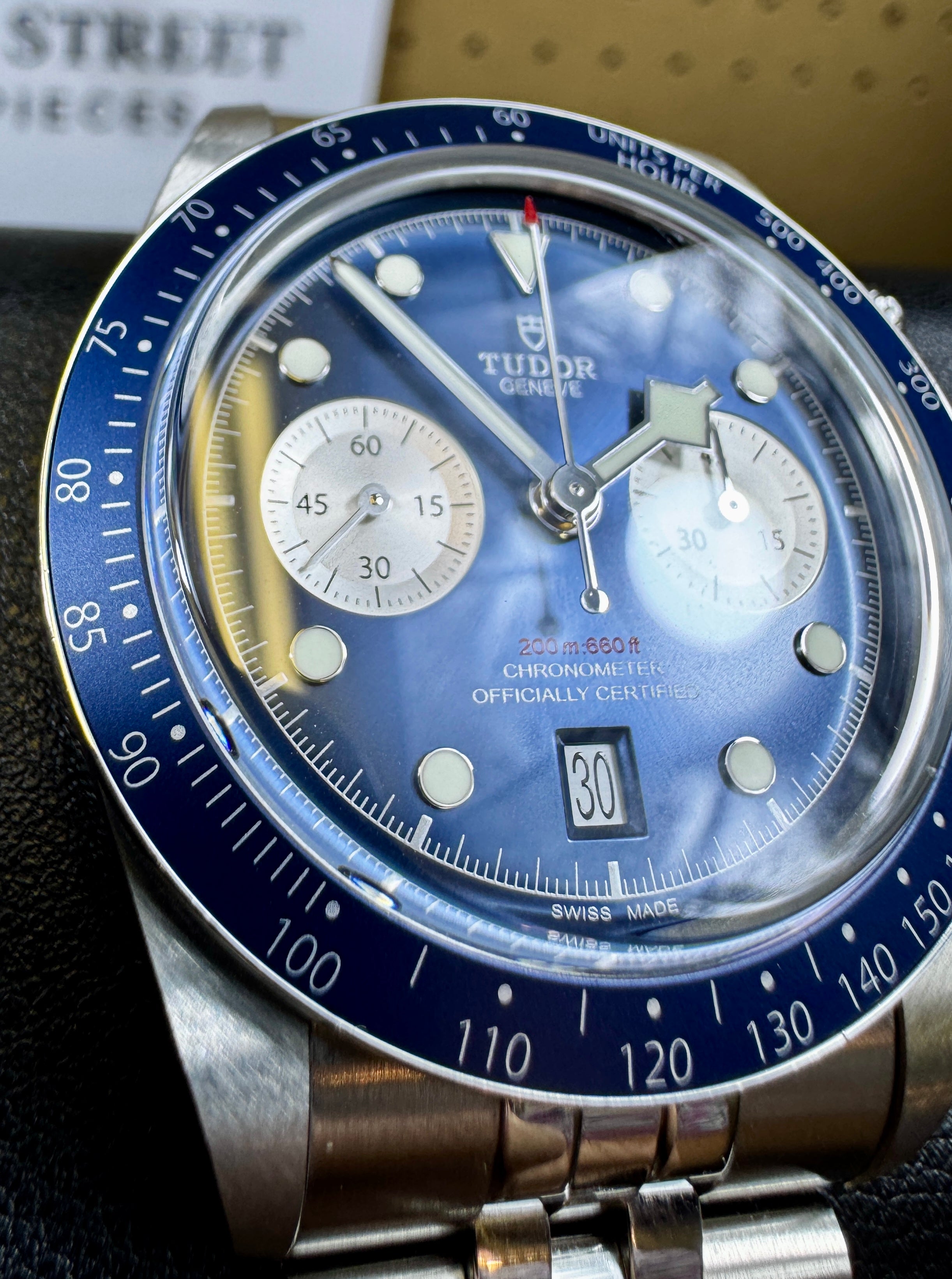 Tudor Black Bay Chrono – Blue Dial - Ref. M79360B-0002