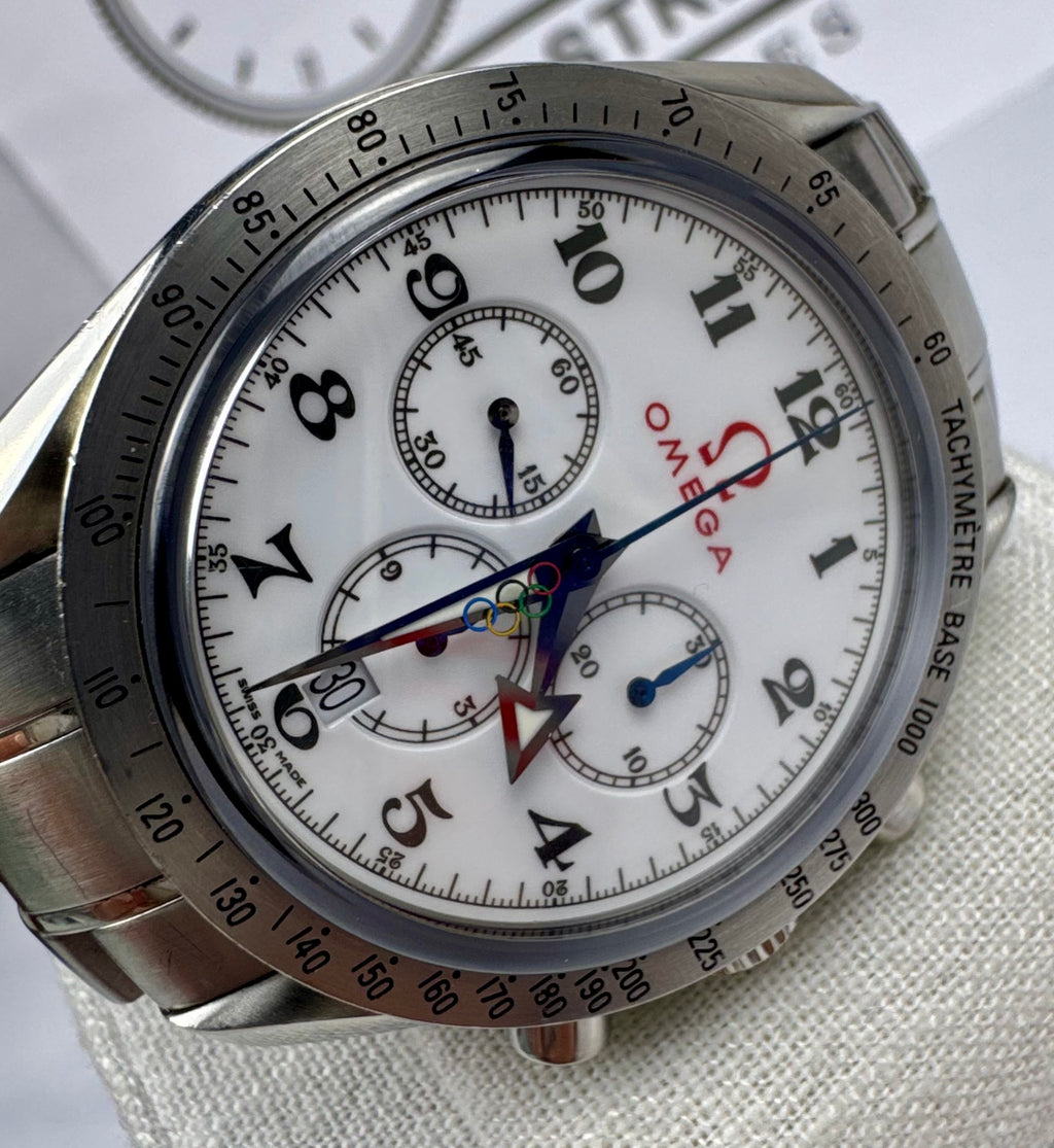 Case #445 — Omega Olympic Games Collection Chronograph Ref. 321.10.42.50.04.001
