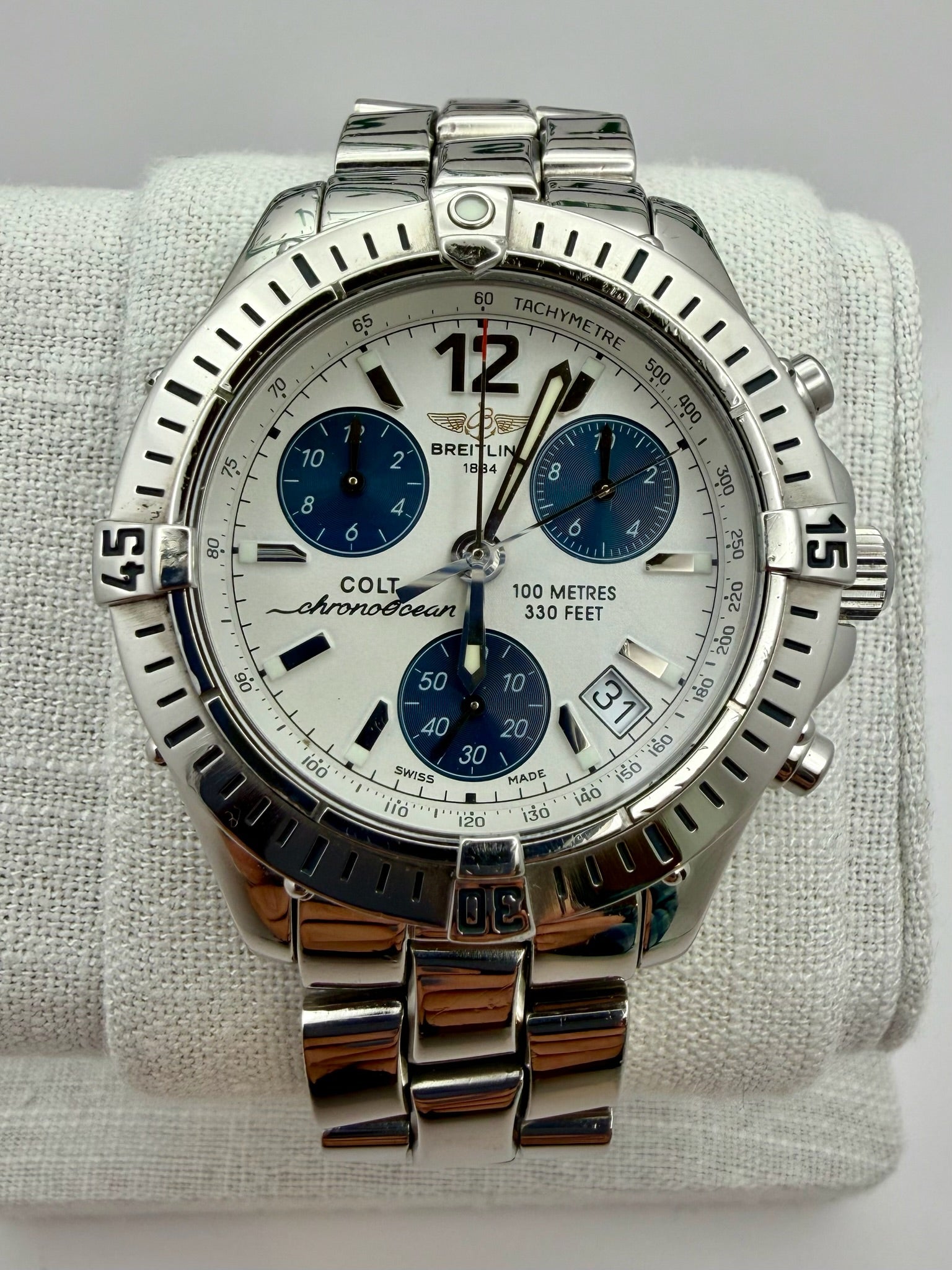 Case #101: Breitling Chronograph A53350 – Quartz