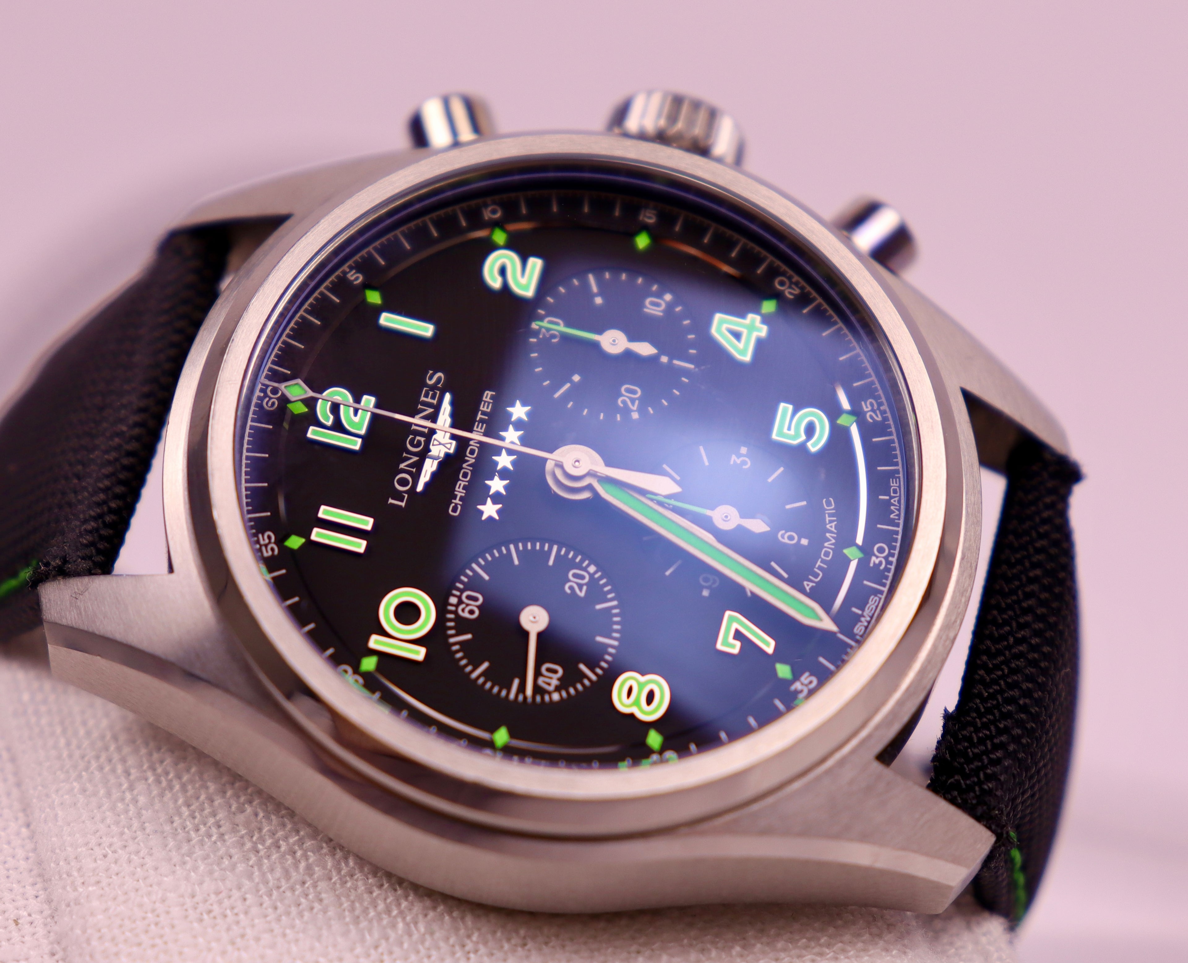 Case #103: Longines Spirit Chronograph - 
Reference: L3.829.1.53.2