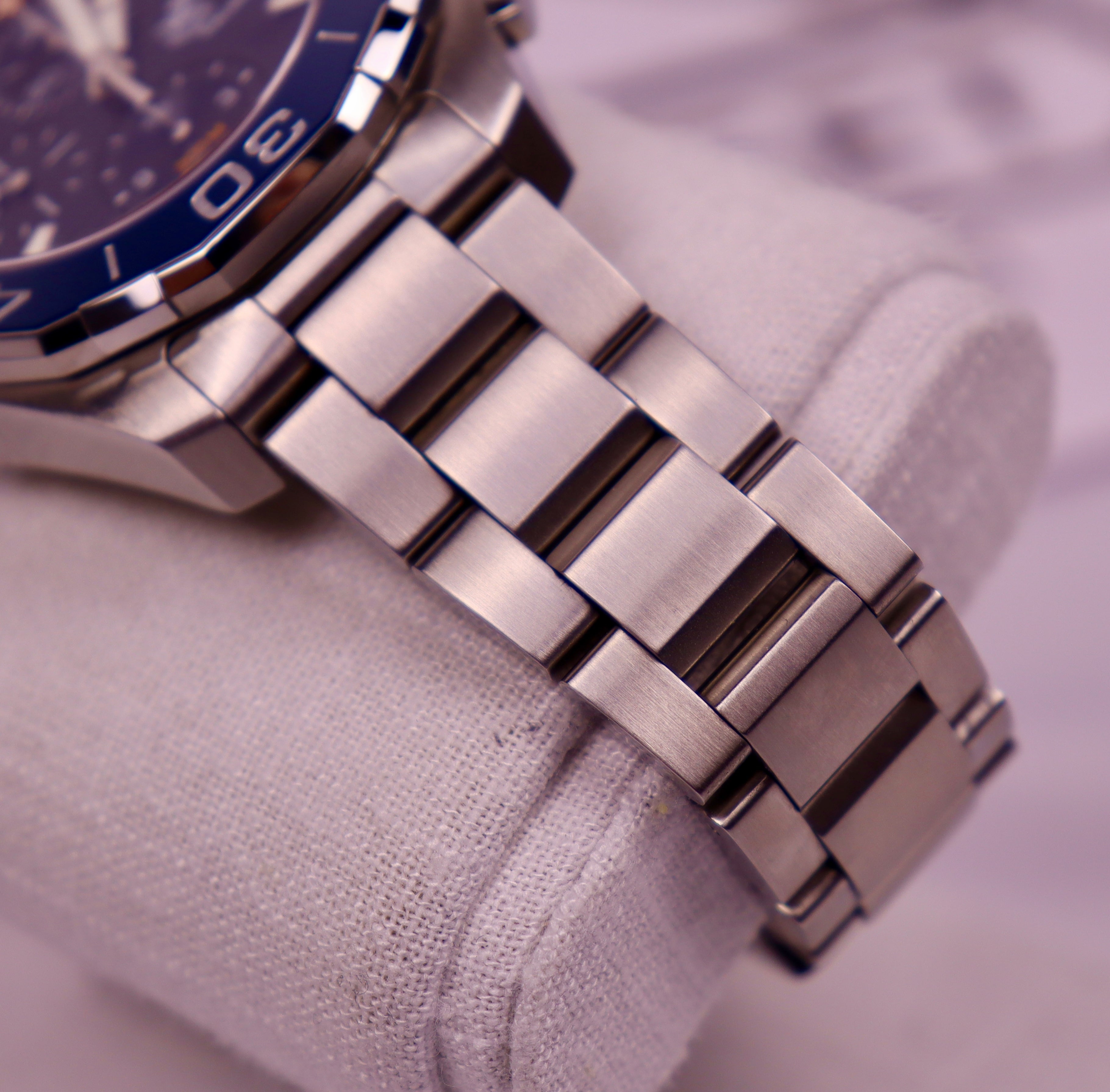 CASE #127 - TAG HEUER AQUARACER CHRONOGRAPH “TRIPLE BLUE” – REF. CAY211B.BA0927