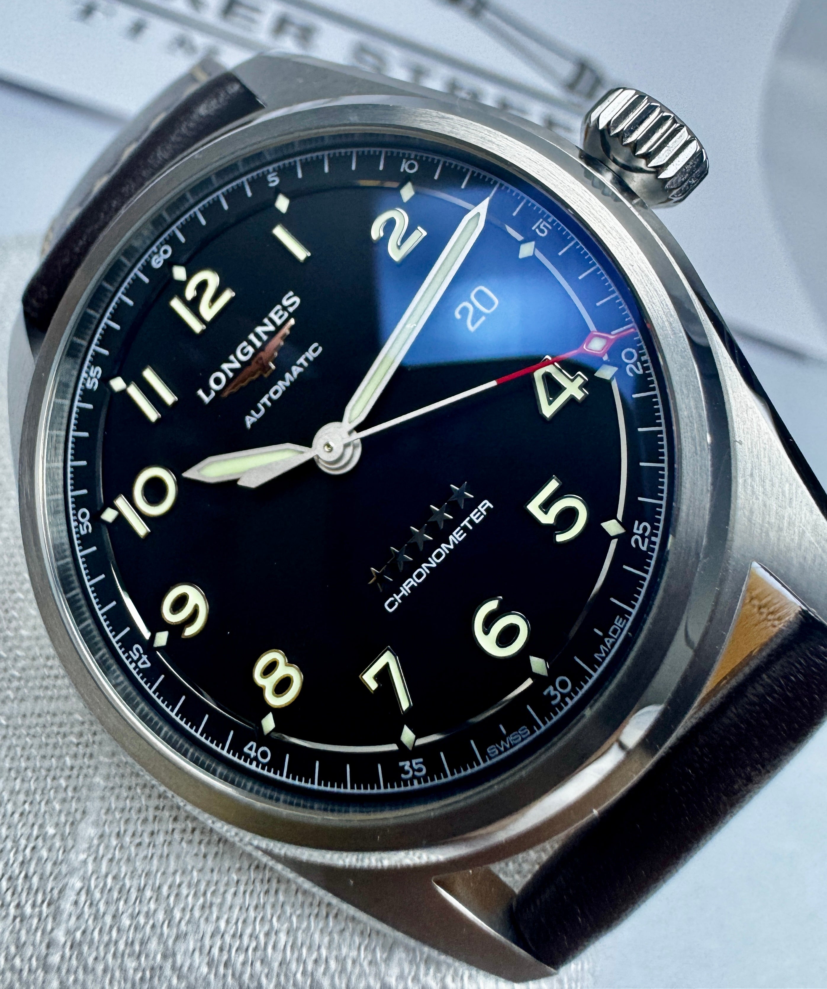 Case #0035 - Pre-Owned Longines - Spirit - L3.810.4.53.0
