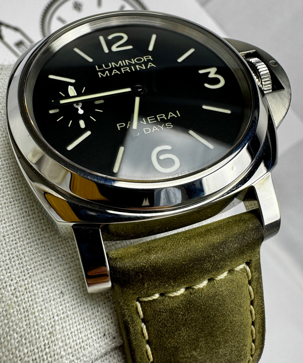 Case# 064 - Panerai Luminor Marina 8 Days - Reference: PAM 00510