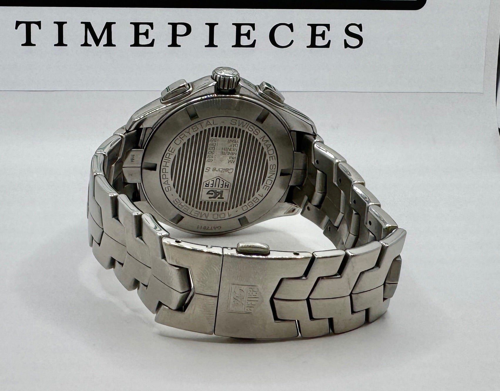 Case #0037 — Pre-Owned TAG Heuer Link Calibre S Chronograph (Ref. CAT7011.BA0952)