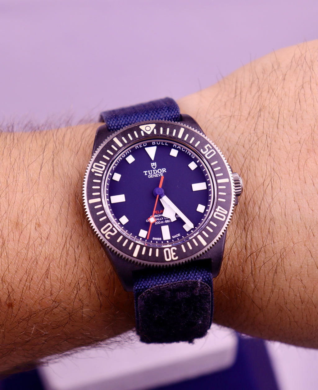 Case #555 — Tudor Pelagos FXD Redbull Ref. M25707KN-0001