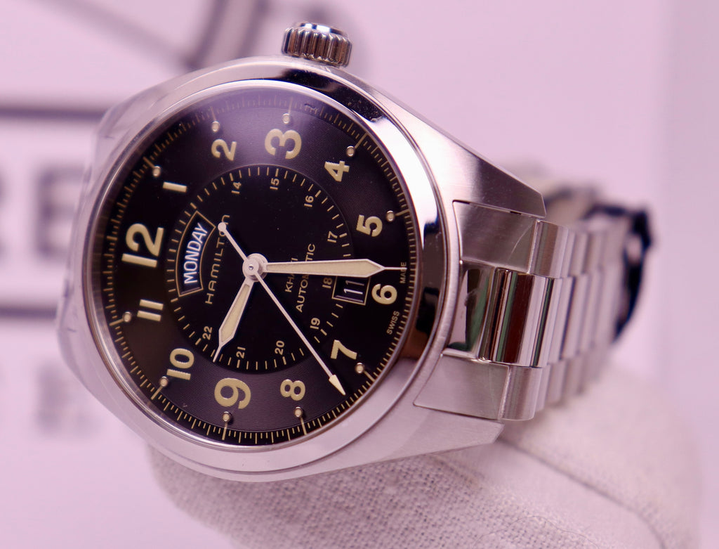 Case #462 — Hamilton Watch Company Khaki Day Date Ref. H70505933
