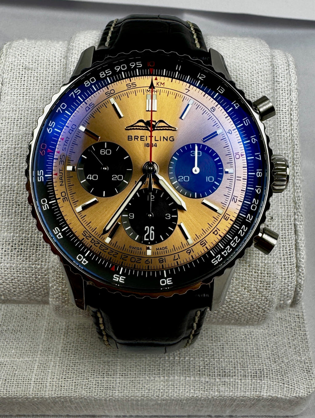 Case #61 — Breitling Navitimer AB0138241K1P1 (Copper Dial)