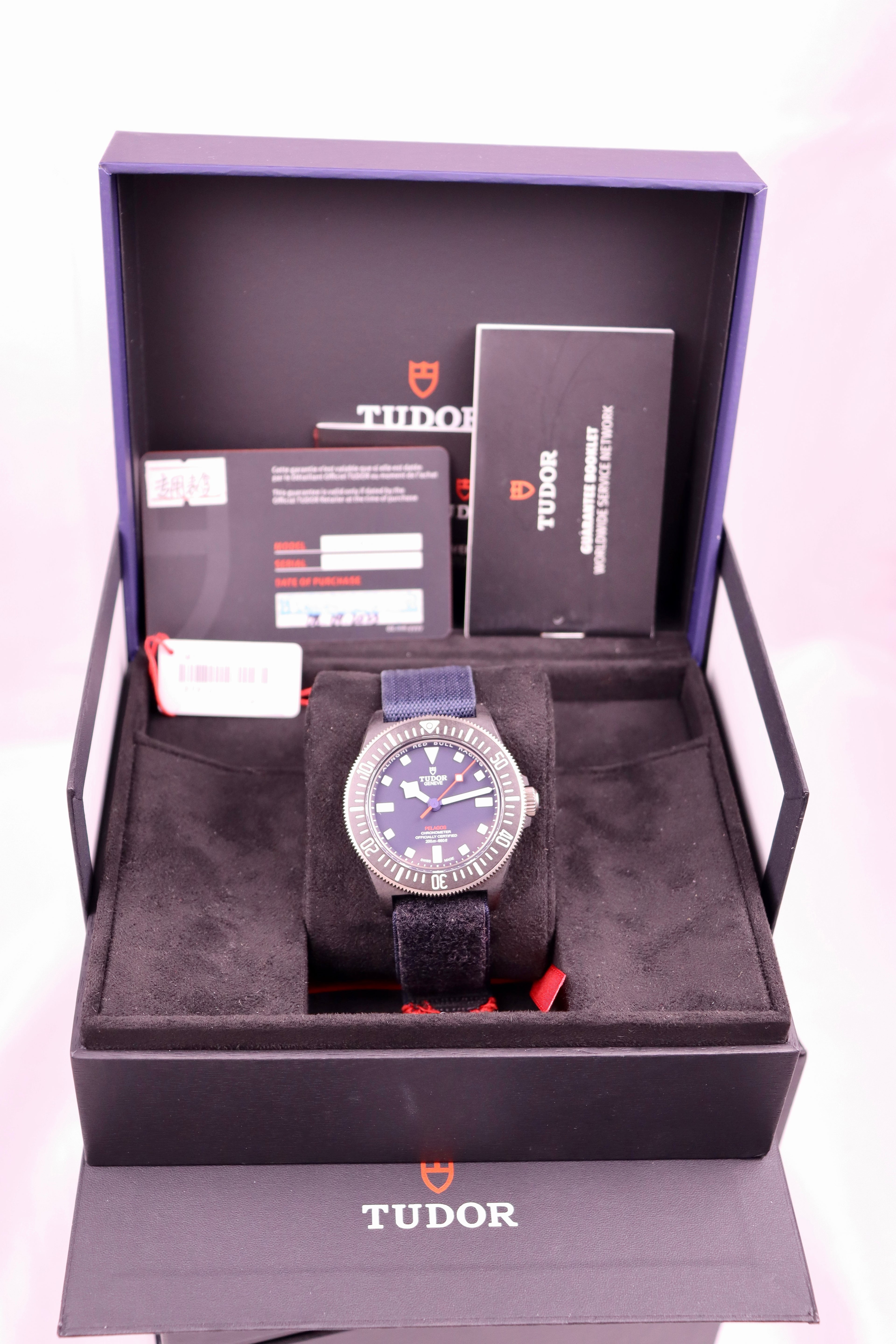 Case #597 — Tudor Pelagos FXD Redbull Ref. M25707KN-0001