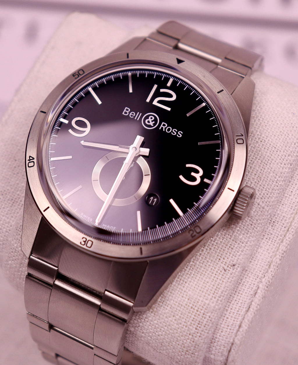 Case #420 — Bell & Ross BR 123 Original Black Ref. BRV123-BL-ST/SST