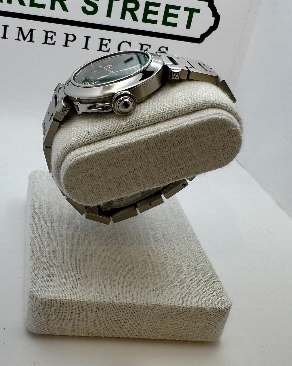 Case #110 — Cartier Pasha 35mm Black Dial Automatic Ref. W31043M