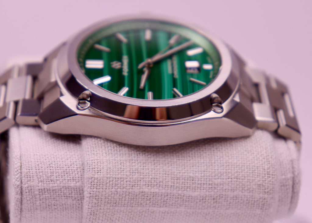 Case #134 — Formex Essence 43 Malachite Chronometer