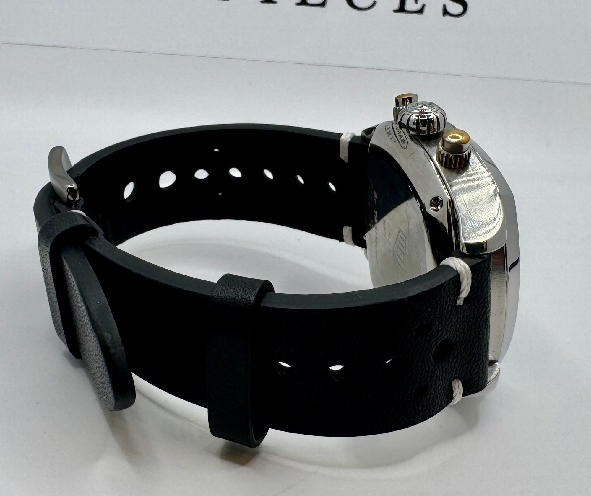 Case #0049 Pre-Owned TAG Heuer Carrera CR2110 — OEM Strap & Clasp Included