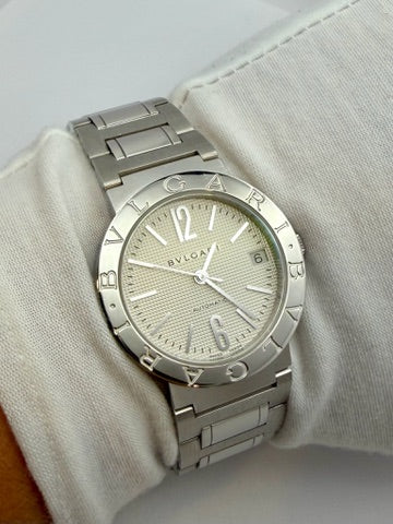 Case #130 — Bulgari BB33SS Automatic Silver Dial