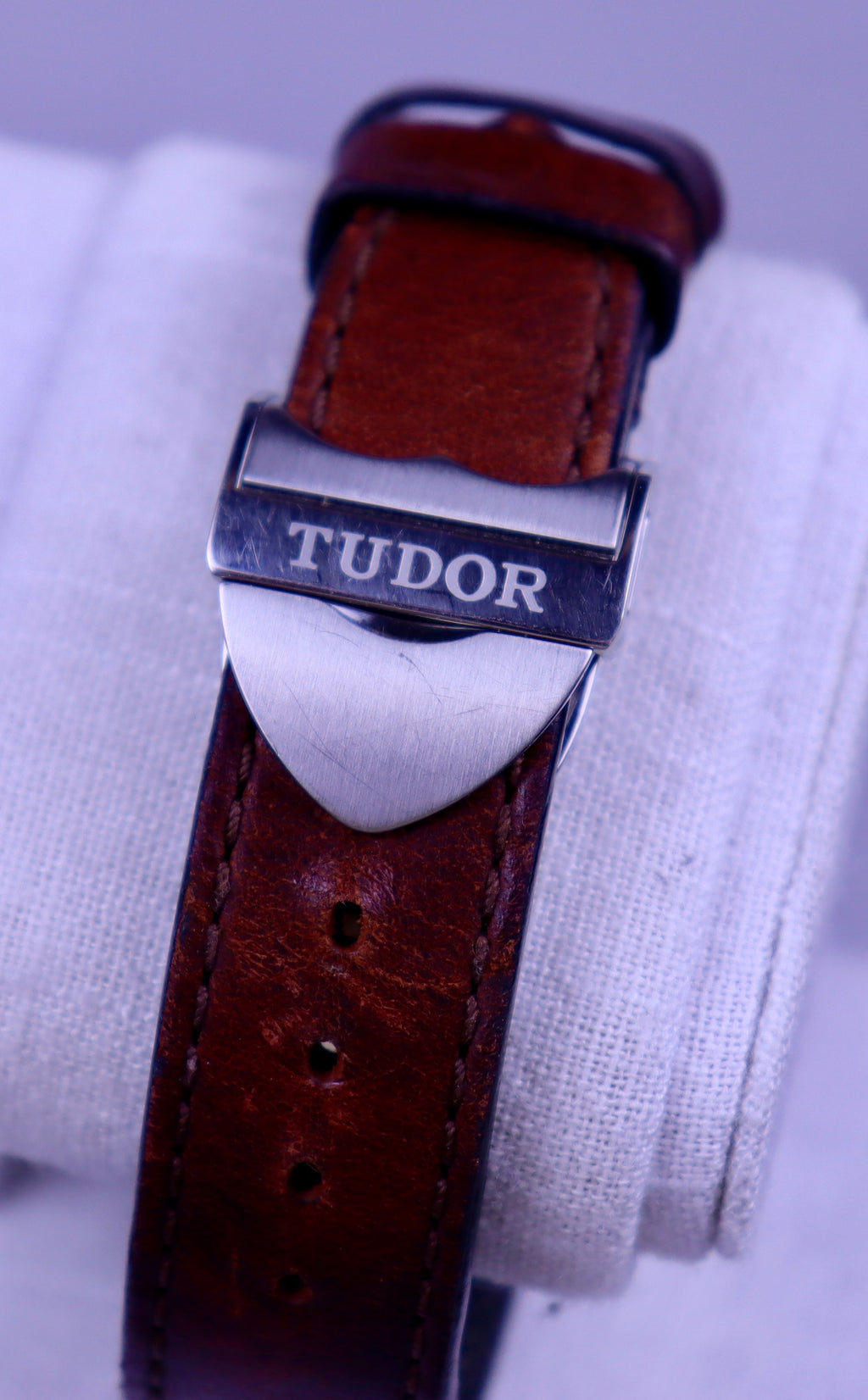 Case #657 — Tudor Black Bay 41 (Red Leather) Ref. 79230R