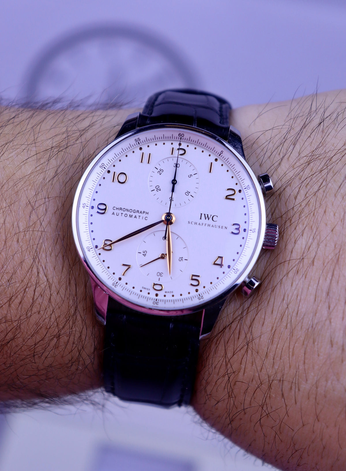 Case #675 — International Watch Company Portuguese Chronograph Ref. IW371401