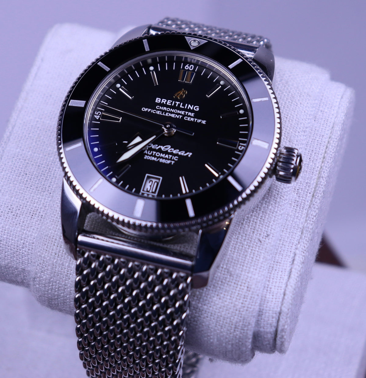 Case #699 — Breitling Superocean Heritage II (42MM Black) Ref. AB2010121B1A1