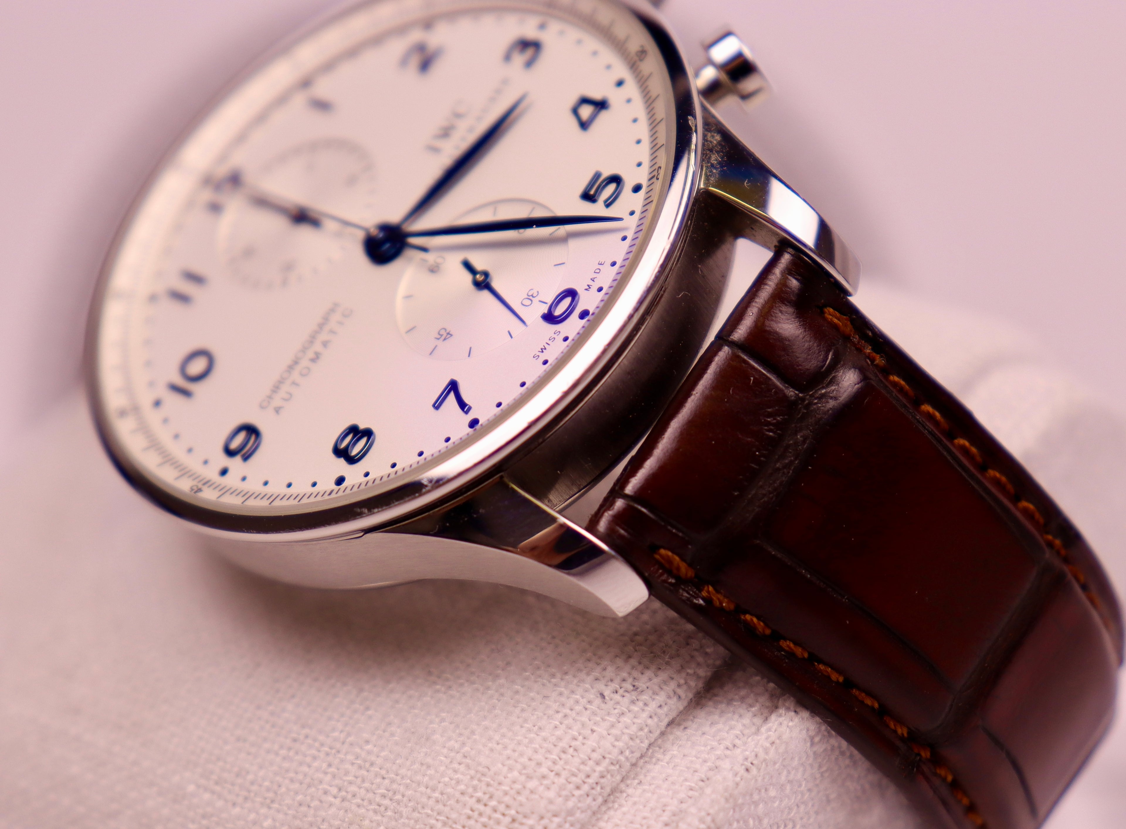 CASE #165 — IWC PORTUGIESER CHRONOGRAPH Ref. IW371446
