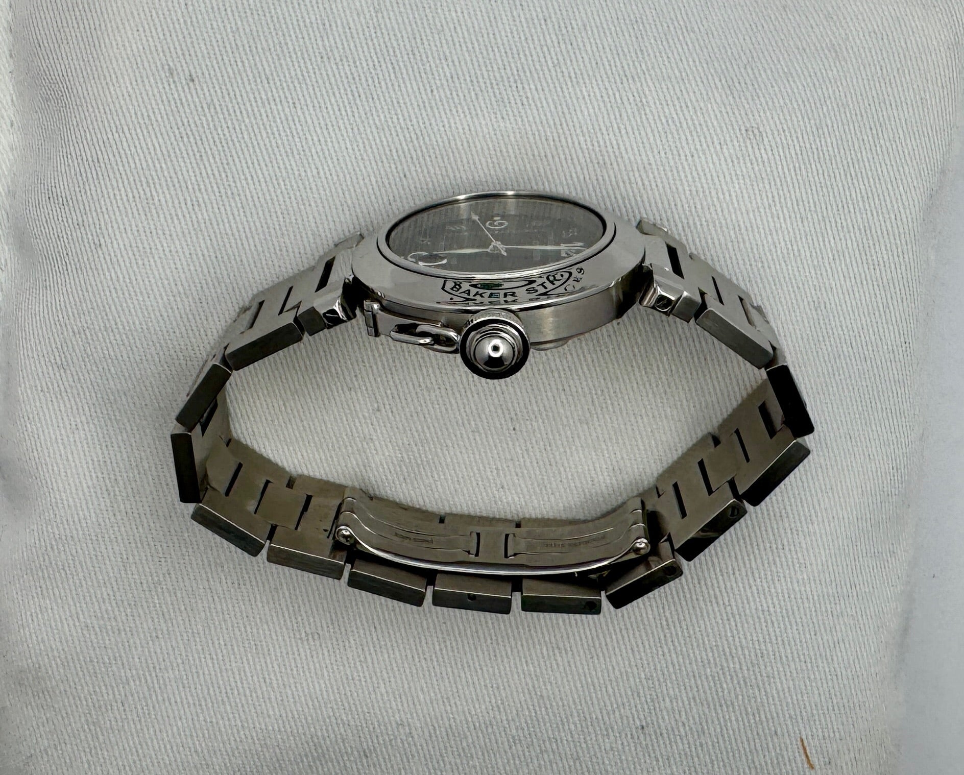 Case #110 — Cartier Pasha 35mm Black Dial Automatic Ref. W31043M