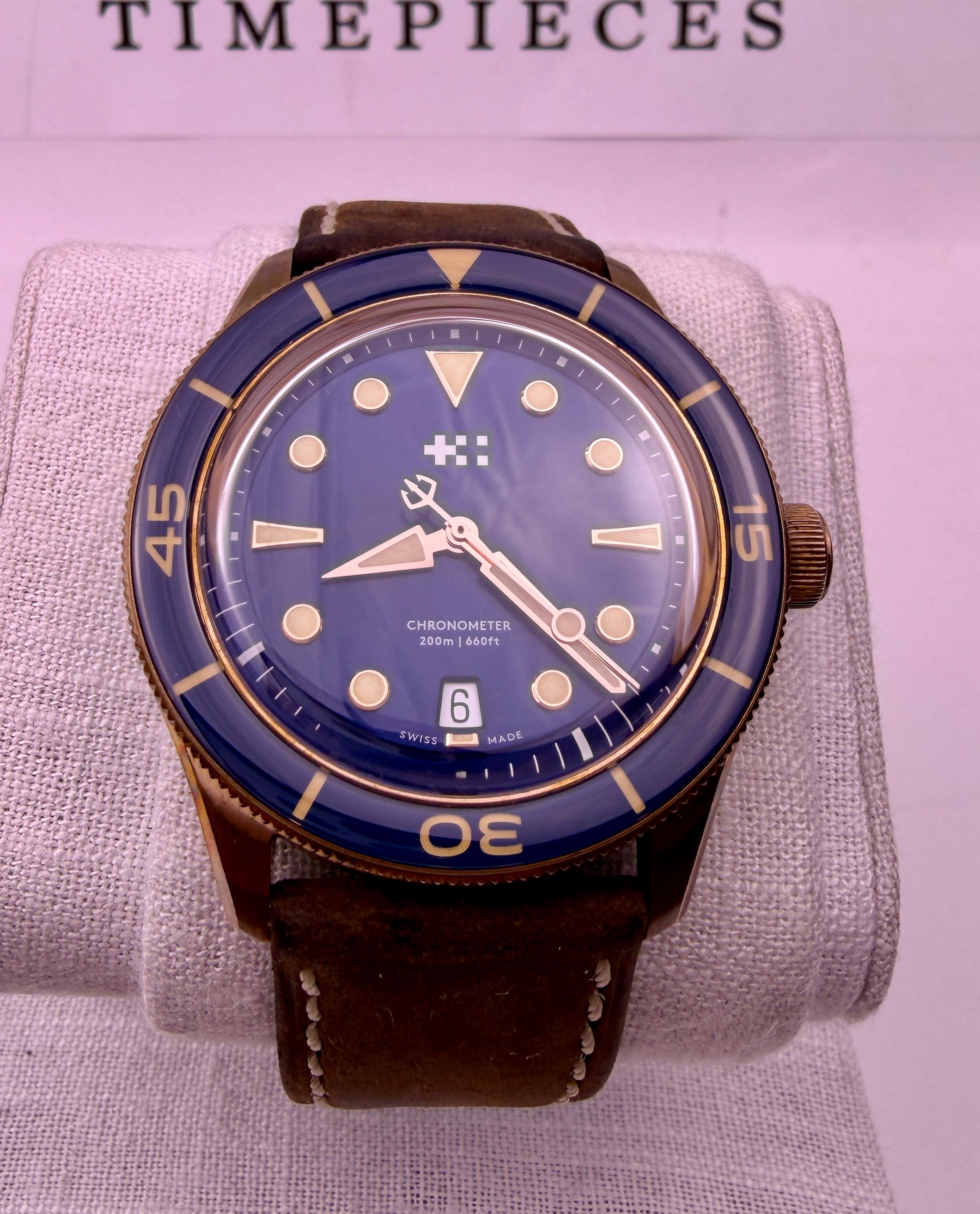 Case #583 — Christopher Ward C65 Aquitaine Bronze Ref. C65-41ADC2-B0BB0-RB