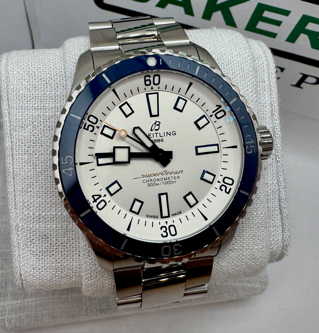 Case #76 Breitling Superocean Blue — Ref. A17375 —