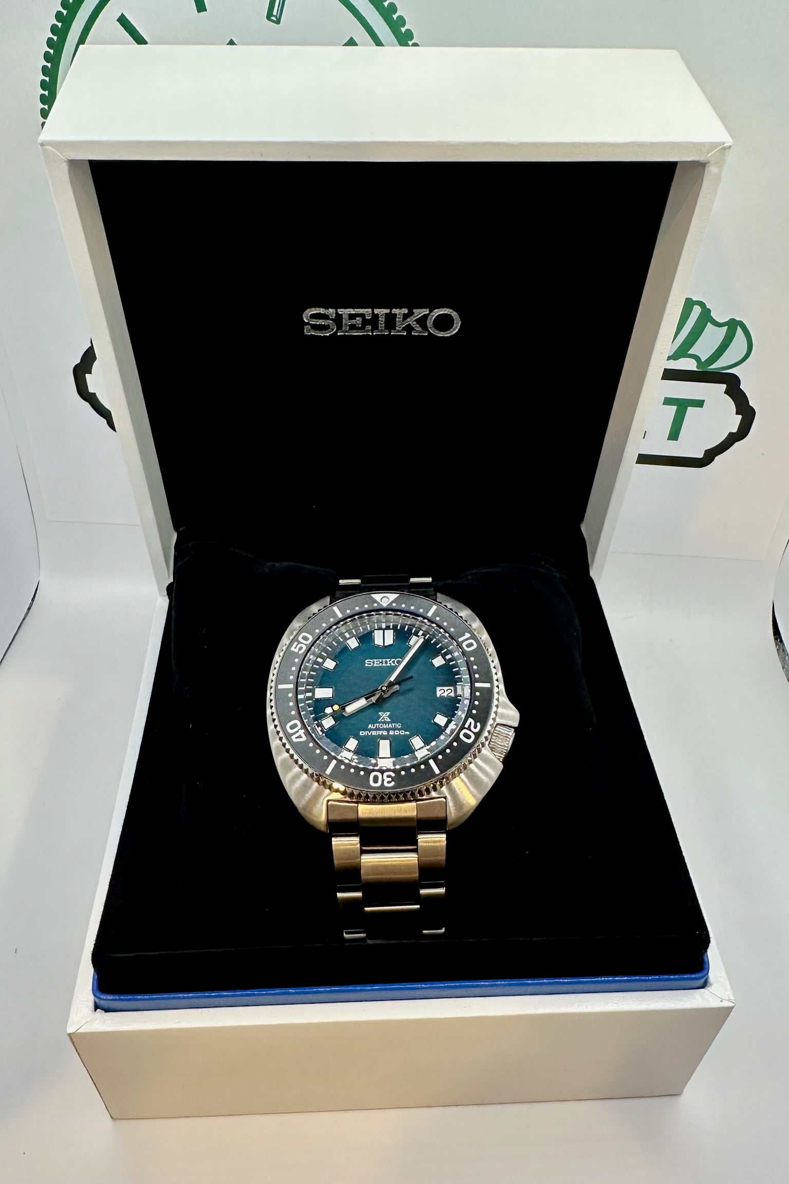 Case #68 — Seiko Prospex “Ice Diver” SPB265 — Like New, Full Kit