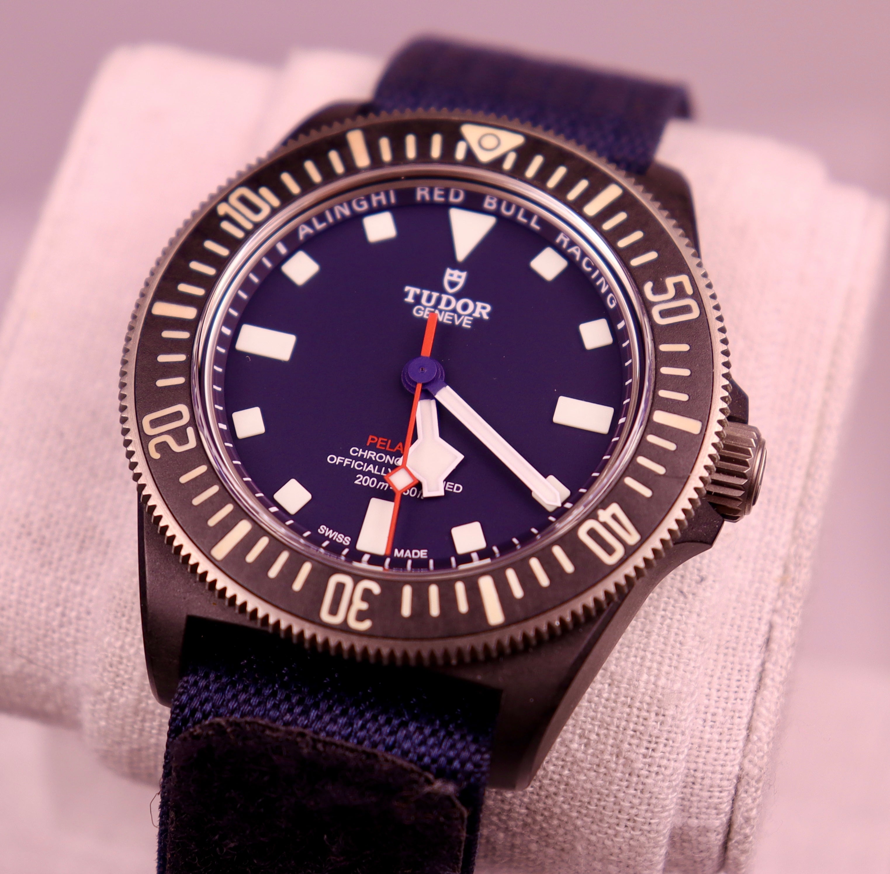 Case #555 — Tudor Pelagos FXD Redbull Ref. M25707KN-0001