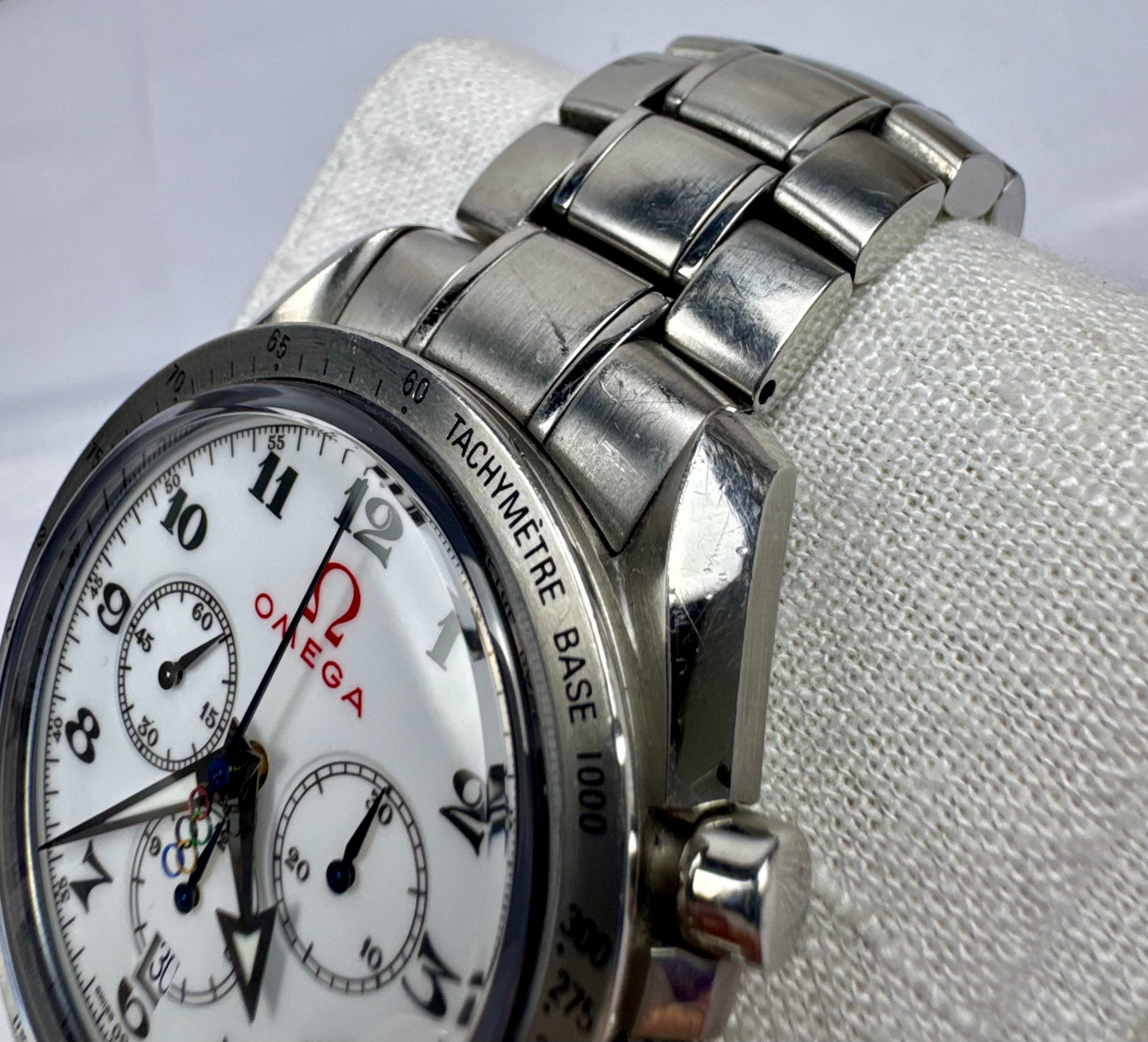 Case #445 — Omega Olympic Games Collection Chronograph Ref. 321.10.42.50.04.001