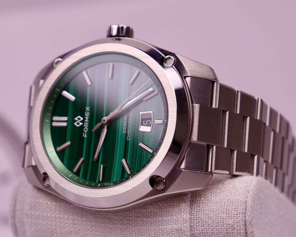 Case #134 — Formex Essence 43 Malachite Chronometer