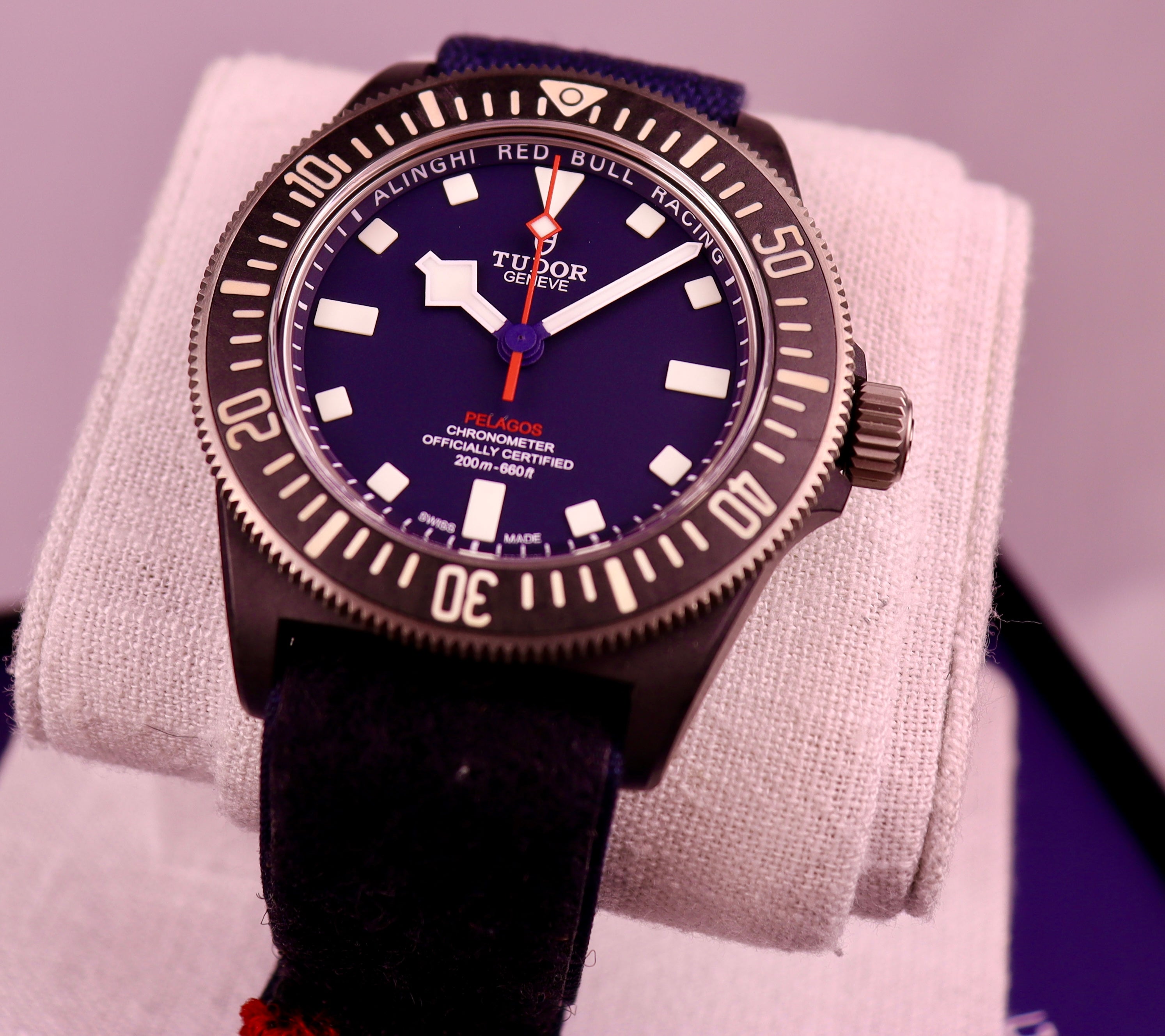 Case #597 — Tudor Pelagos FXD Redbull Ref. M25707KN-0001