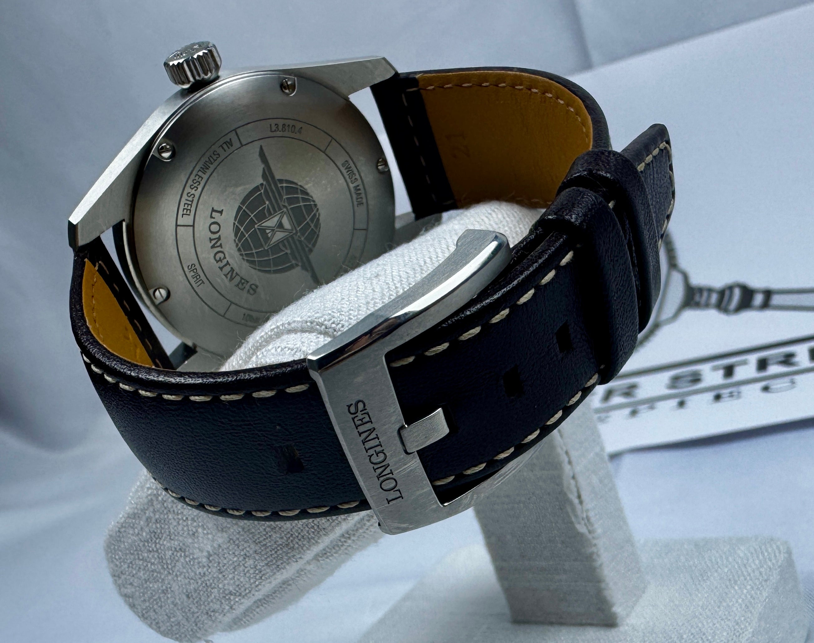 Case #0035 - Pre-Owned Longines - Spirit - L3.810.4.53.0