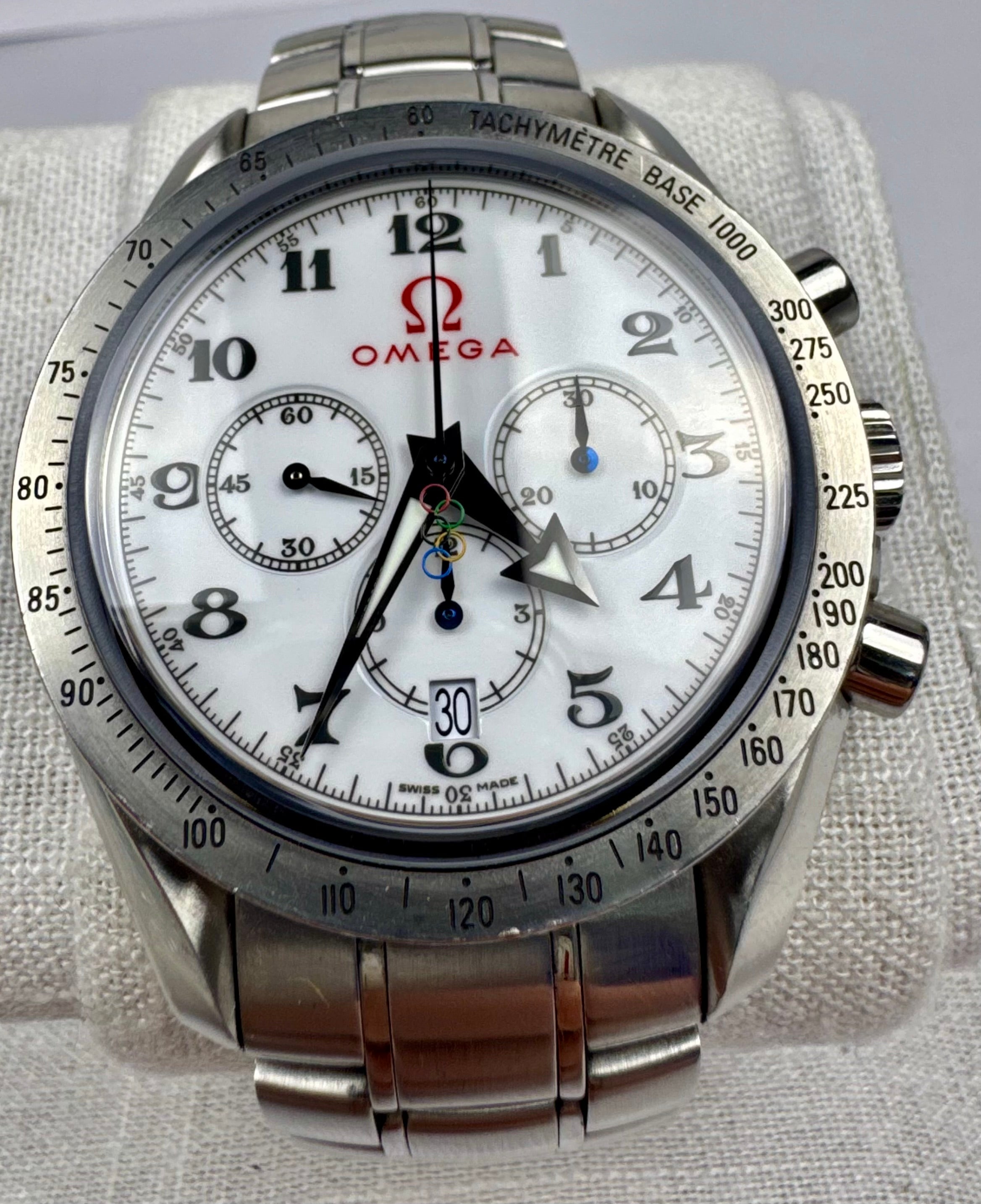 Case #445 — Omega Olympic Games Collection Chronograph Ref. 321.10.42.50.04.001